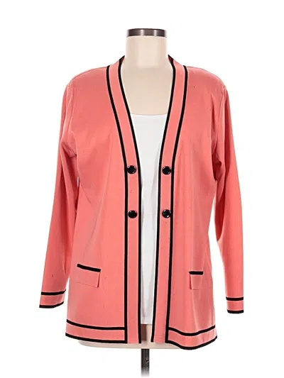Pre-owned Misook Kimono In Orange