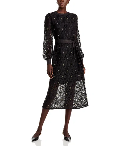 MISOOK LACE GROMMET DRESS