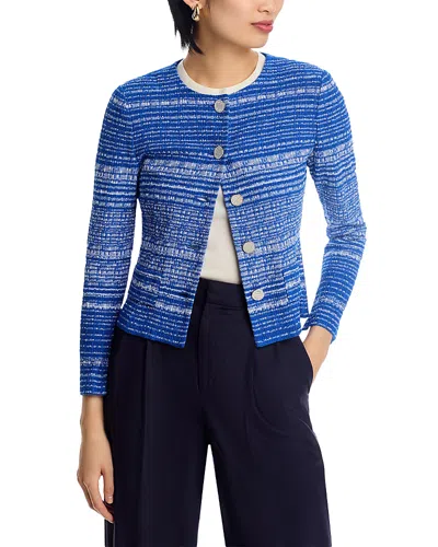 MISOOK MELANGE TWEED KNIT JACKET
