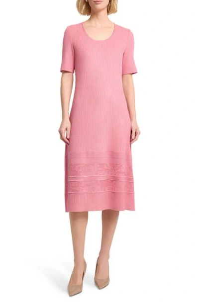 MISOOK MISOOK MIXED STITCH SWEATER DRESS
