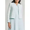Misook Modern Fit Knit Jacket In Blue
