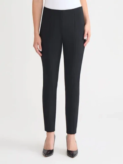 Misook Nia Slim Leg Luxestretch Ponte Pant In Black