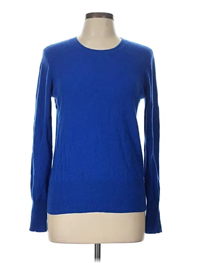 Pre-owned Misook Pullover Sweater In Blue