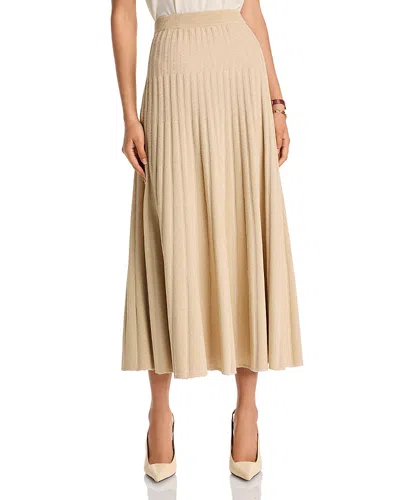 Misook Rib Knit Midi Skirt