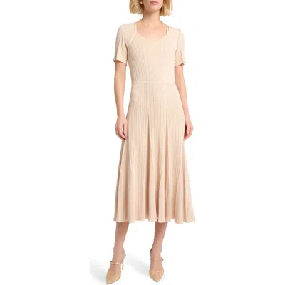 MISOOK MISOOK RIB MIDI SWEATER DRESS