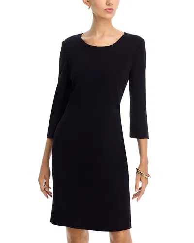 MISOOK SCOOP NECK 3/4 SLEEVE DRESS