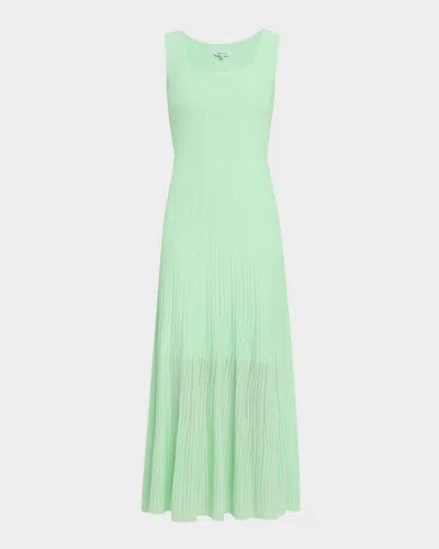 Misook Square Neck Midi Dress