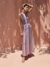 Misook Modern Fit Sleeveless Rib Knit Dress In Multi