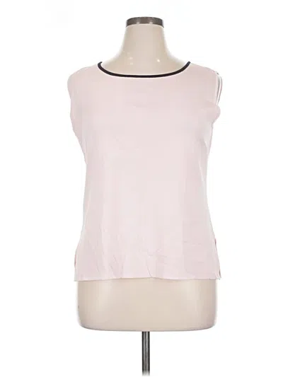 Pre-owned Misook Sleeveless T-shirt In Pink
