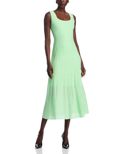 MISOOK SQUARE NECK MIDI DRESS