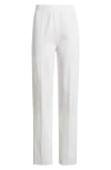 Misook Straight Leg Knit Pants In White