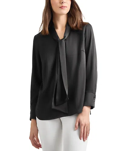 MISOOK TIE NECK BLOUSE