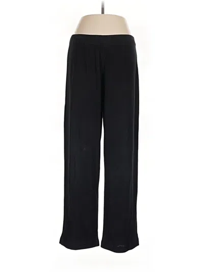 Pre-owned Misook Track Pants In Black