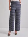 Misook Tweed Straight Leg Pants In Multi