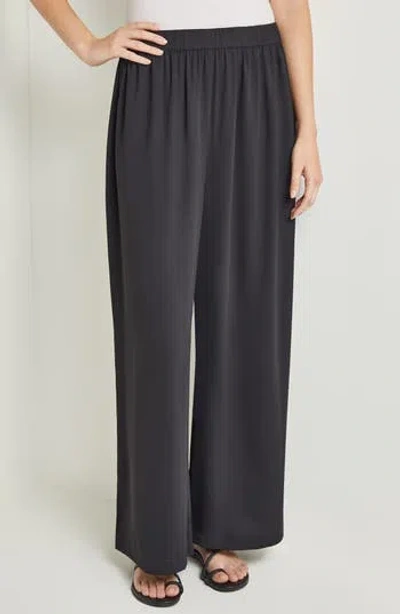 Misook Wide Leg Pants In Black
