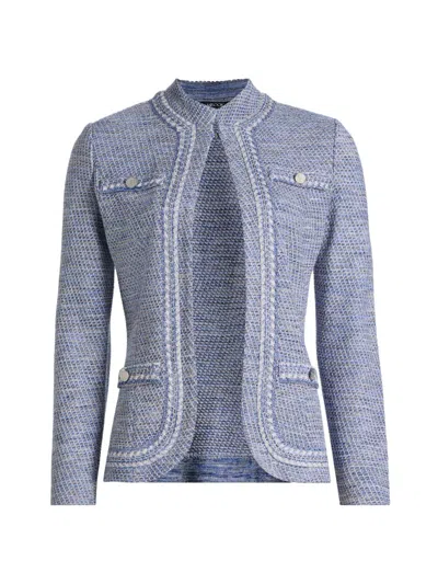 Misook Knit Jacket In Multi