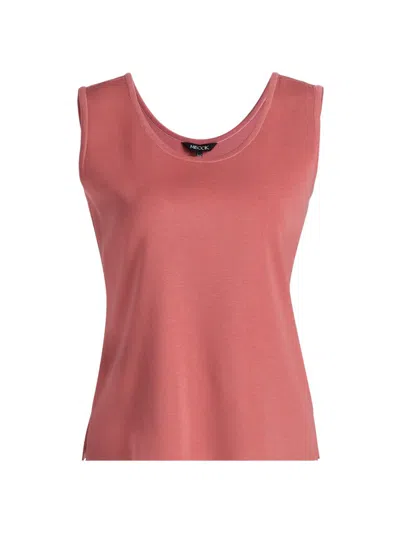 Misook Women's Mylana Knit Tank Top In Pink