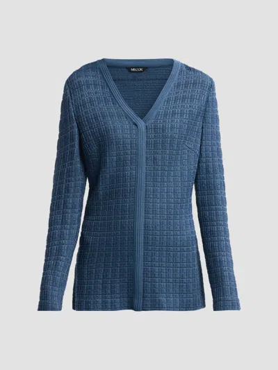 Misook Women's Tweed-knit Tunic In Stardust
