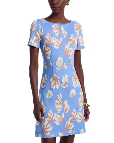 Misook Wrinkle Resistant Soft Knit Dress In Multi