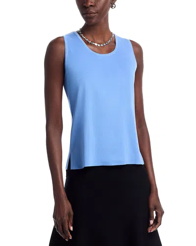 Misook Wrinkle Resistant Tank In Blue