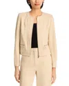 Misook Zip Front Jacket In Neutral