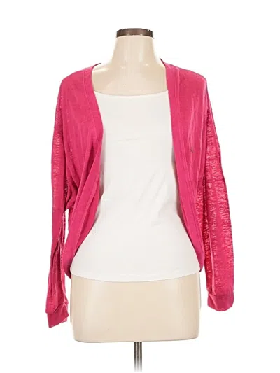 Pre-owned Miss Avenue Cardigan Sweater In Pink