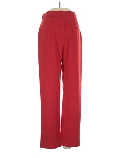 Pre-owned Miss Avenue Casual Pants In Red