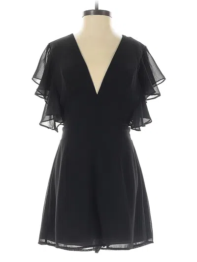 Pre-owned Miss Avenue Romper In Black