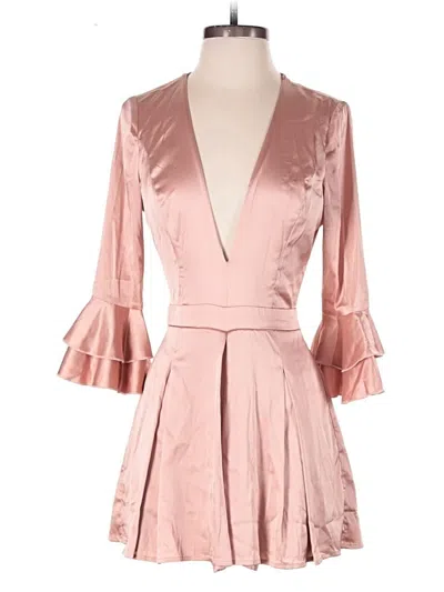 Pre-owned Miss Avenue Romper In Pink