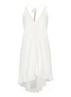 Miss Bikini One-shoulder Dress With Embroidery
