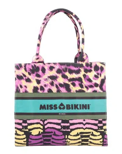 Miss Bikini Luxe Woman Handbag Purple Size - Cotton