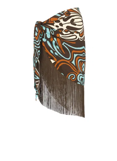Miss Bikini Pareo With Fringes
