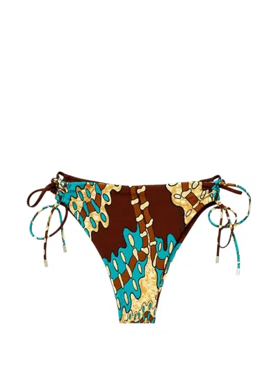 Miss Bikini Side-tie Bikini Bottoms In White