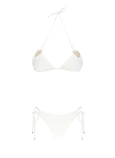 Miss Bikini Swimwear In White