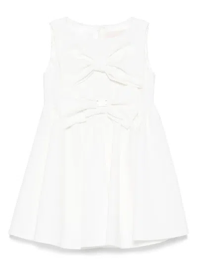 Miss Blumarine Bow-embellished Dress
