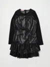 Miss Blumarine Dress  Kids Color Black In Black
