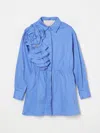 Miss Blumarine Dress  Kids Color Blue In Blue