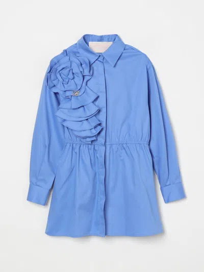 Miss Blumarine Dress  Kids Color Blue