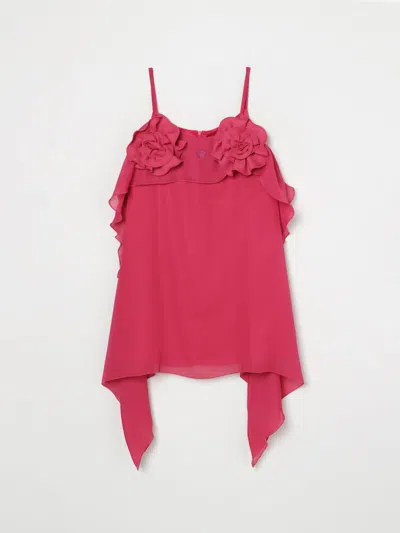 MISS BLUMARINE DRESS MISS BLUMARINE KIDS COLOR GERANIUM,G82248081