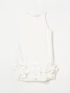 Miss Blumarine Dress  Kids Color Ivory In Ivory