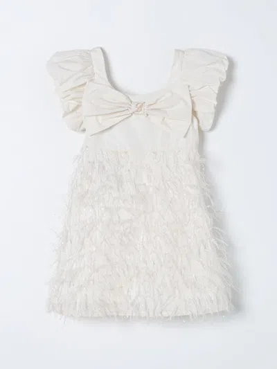 Miss Blumarine Dress  Kids Color White