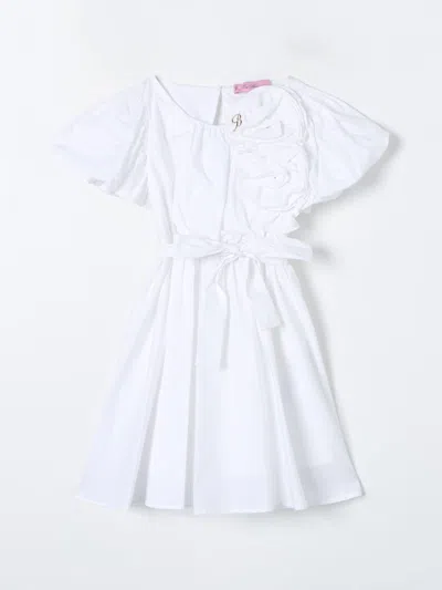 Miss Blumarine Dress  Kids Color White