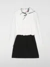 Miss Blumarine Dress  Kids Color White In Weiss