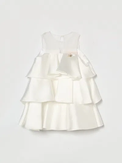 Miss Blumarine Dress Kids  In White