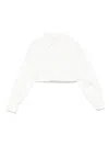 Miss Blumarine Embroidered-logo Shirt In White