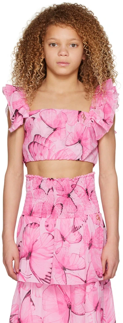 Miss Blumarine Top  Kids Color Pink