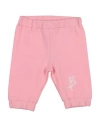 Miss Blumarine Newborn Girl Pants Pink Size 3 Cotton, Elastane In Pink