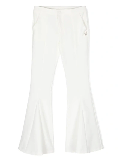 Miss Blumarine Trouseraloni Svasati Sartoriali In White