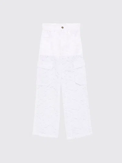 Miss Blumarine Pants Kids In White