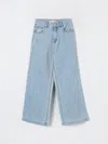 Miss Blumarine Pants  Kids Color Denim In Gnawed Blue